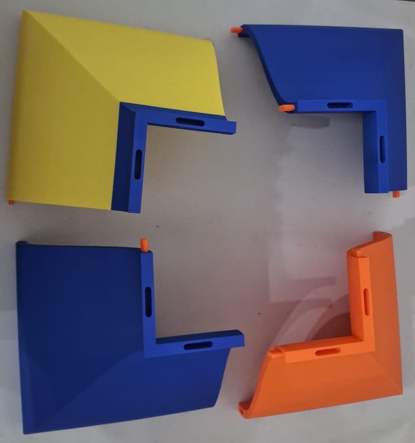 Small scale subsonic wind tunnel CAD, fabricated parts, and smoke visualization photos